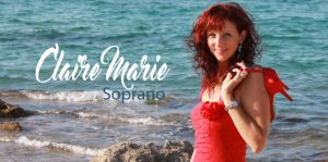 Claire Marie. Cantante soprano.